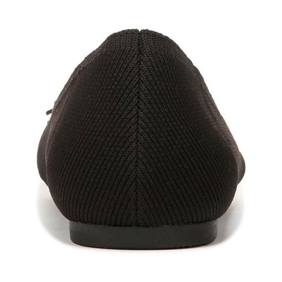 Vionic Klara Knit Ballet Flat Women's US 9.5 Black Square Toe Bow Slip-On Work - Picture 3 of 16